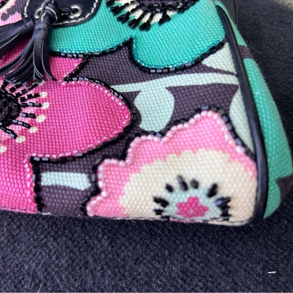 Isabella Fiore Floral Beaded Clutch - Picture 7 of 10